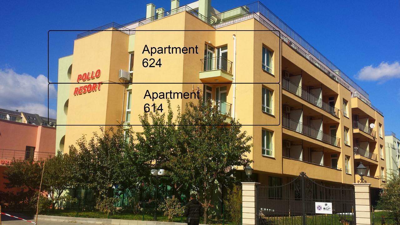 סאני ביץ' Pollo Resort Mikosta Apartments מראה חיצוני תמונה