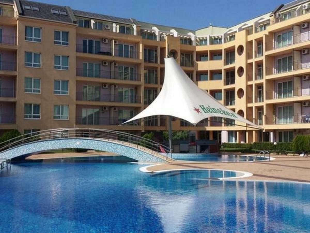 סאני ביץ' Pollo Resort Mikosta Apartments מראה חיצוני תמונה